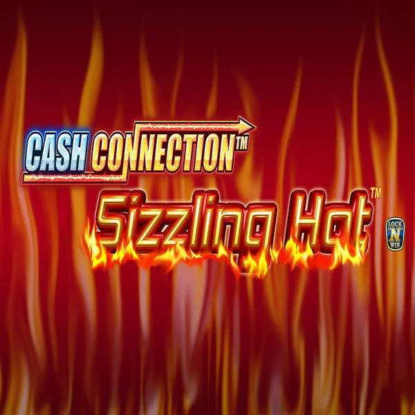 Cash Connection Sizzling hot slot logo by Novomatic at Spinorhino Casino