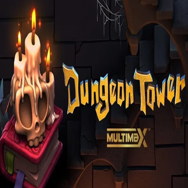 Official Slots logo: Dungeon Tower by Peter &amp; Sons at Spinorhino Casino