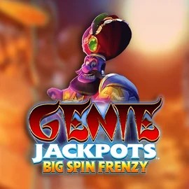 Genie Jackpots: Big Spin Frenzy logo by Blueprint Gaming at Spinorhino Casino