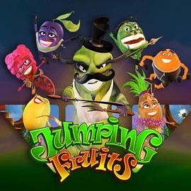 Jumping Fruits by Wazdan, showcased at spinorhinocasino-be.com – game logo