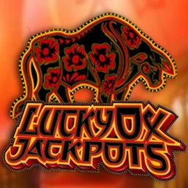 Lucky Ox Jackpots logo – Jackpots by Rival at Spinorhino Casino
