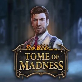 Tome of Madness slot visual from Play'n GO available on spinorhinocasino-be.com