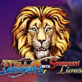Try Stellar Jackpots with Serengeti Lions slot by Lightning Box Game on spinorhinocasino-be.com – logo image