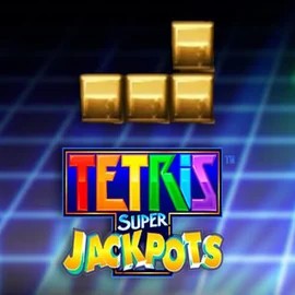 Tetris Super Jackpots logo by WMS Spinorhino Casino