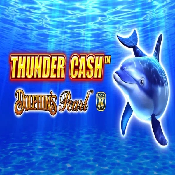 Slots logo of Thunder Cash Dolphins Pearl from Novomatic at Spinorhino Casino